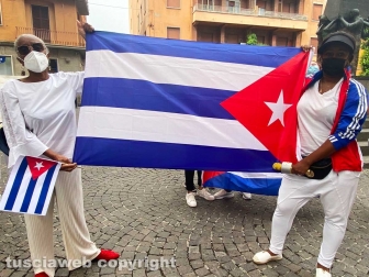 Manifestazione per Cuba