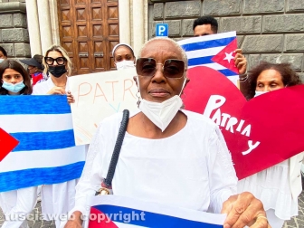 Manifestazione per Cuba