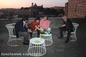 Marco Bellocchio e Pierfrancesco Favino a Viterbo