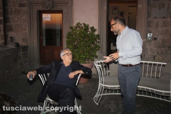 Marco Bellocchio e Pierfrancesco Favino a Viterbo
