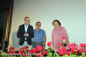 Marco Bellocchio e Pierfrancesco Favino a Viterbo