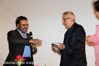 Marco Bellocchio e Pierfrancesco Favino a Viterbo