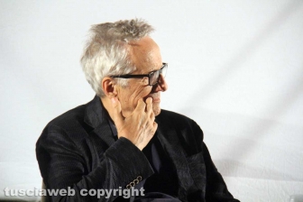 Marco Bellocchio e Pierfrancesco Favino a Viterbo