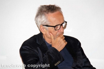 Marco Bellocchio e Pierfrancesco Favino a Viterbo