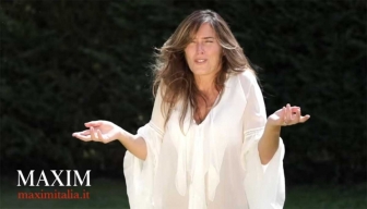 Le foto di Maria Elena Boschi su Maxim