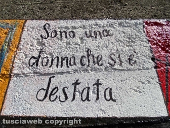 Il murale a Ronciglione