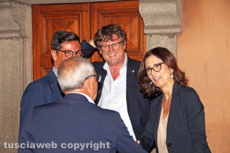Viterbo - Felice Casini, Filippo Rossi e Maria Stella Gelmini