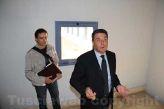 Marini all\'uscita dalla procura