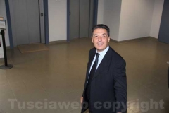 Marini all\'uscita dalla procura