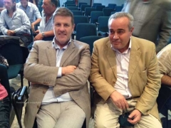 L\'incontro di Marini alle Terme dei Papi