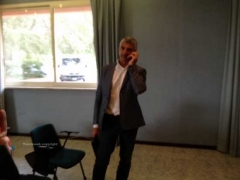 L\'incontro di Marini alle Terme dei Papi