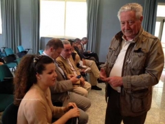 L\'incontro di Marini alle Terme dei Papi