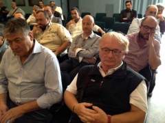 L\'incontro di Marini alle Terme dei Papi