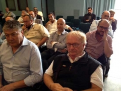 L\'incontro di Marini alle Terme dei Papi