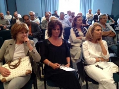 L\'incontro di Marini alle Terme dei Papi