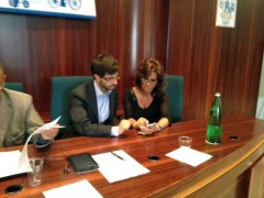 L\'incontro di Marini alle Terme dei Papi