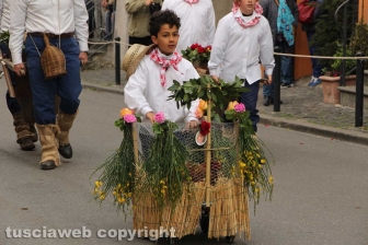 Marta celebra la festa della Madonna del Monte