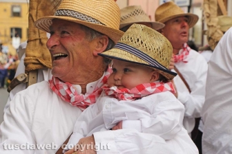 Marta celebra la festa della Madonna del Monte