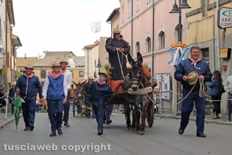 Marta celebra la festa della Madonna del Monte