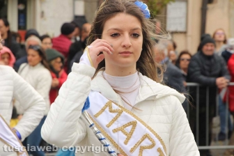 Marta celebra la festa della Madonna del Monte