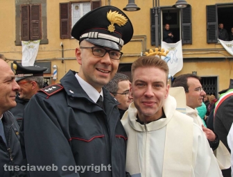 Marta celebra la festa della Madonna del Monte