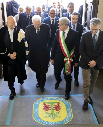 Mattarella all'Unitus - Le foto del Quirinale