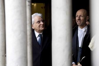 Mattarella all'Unitus - Le foto del Quirinale