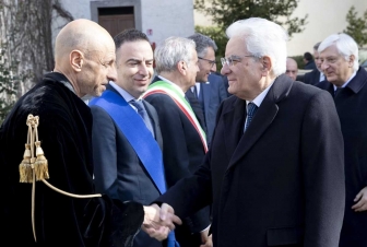 Mattarella all'Unitus - Le foto del Quirinale