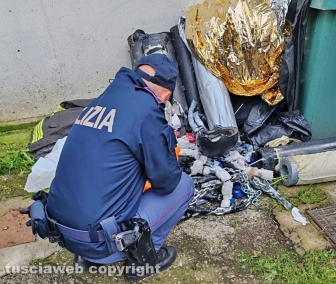 Acquapendente - Blitz al mattatoio - L'intervento delle forze dell'ordine