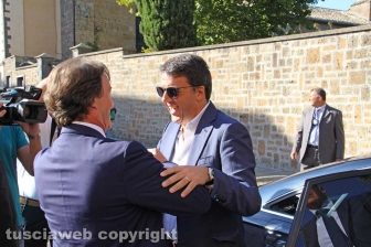 Matteo Renzi a Bagnoregio