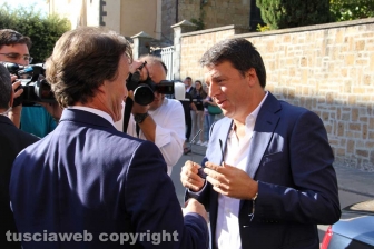 Matteo Renzi a Bagnoregio