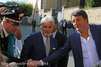 Matteo Renzi a Bagnoregio