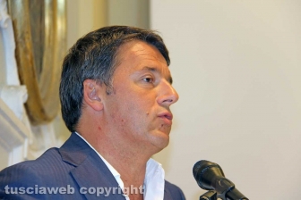 Matteo Renzi a Bagnoregio