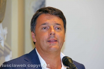 Matteo Renzi a Bagnoregio