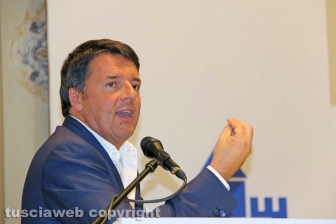 Matteo Renzi a Bagnoregio