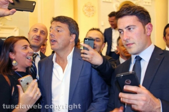 Matteo Renzi a Bagnoregio