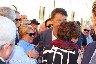Matteo Renzi a Bagnoregio