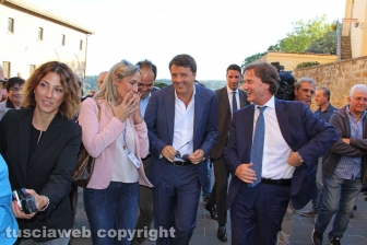 Matteo Renzi a Bagnoregio