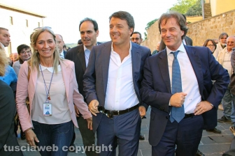 Matteo Renzi a Bagnoregio