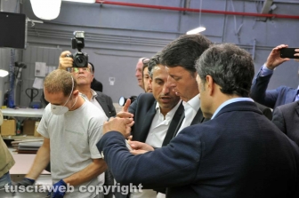 Matteo Renzi a Civita Castellana