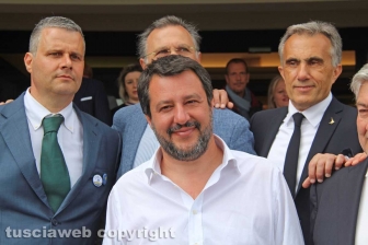 Matteo Salvini a Civita Castellana