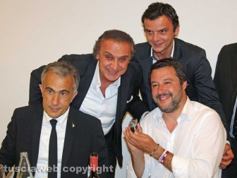 Matteo Salvini a Civita Castellana
