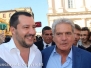 Matteo Salvini a piazza del Teatro
