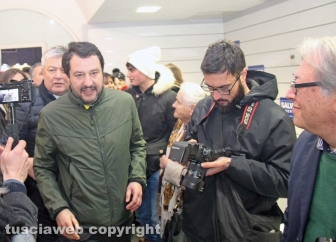Matteo Salvini a Viterbo