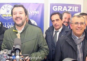 Matteo Salvini a Viterbo