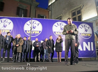 Matteo Salvini a Viterbo