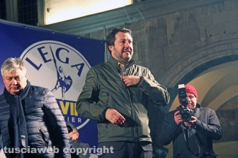 Matteo Salvini a Viterbo