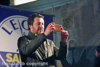 Matteo Salvini a Viterbo