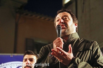 Matteo Salvini a Viterbo