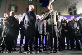 Matteo Salvini a Viterbo